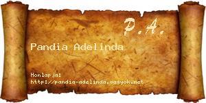 Pandia Adelinda névjegykártya